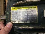 Mitsubishi Ac Motor 3.7 kW 230 V 1750 RPM 4P Fr 112M 3 Ph 60 Hz TEFC
