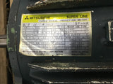 Mitsubishi Ac Motor 3.7 kW 230 V 1750 RPM 4P Fr 112M 3 Ph 60 Hz TEFC