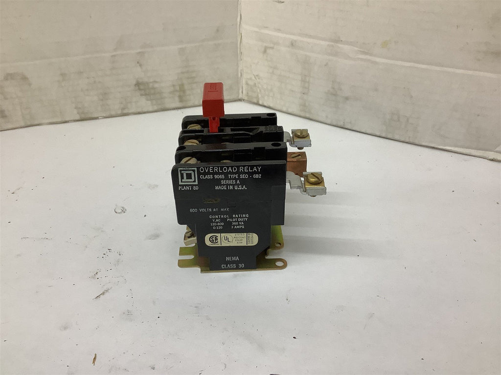 Square D 9065 SEO-6B2 Overload Relay