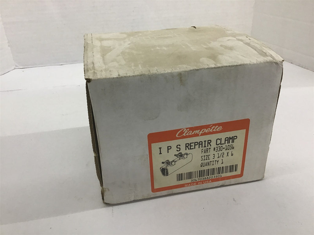 Clampette I P S Repair Clamp 330-1056 Size 3-1/2 X 6