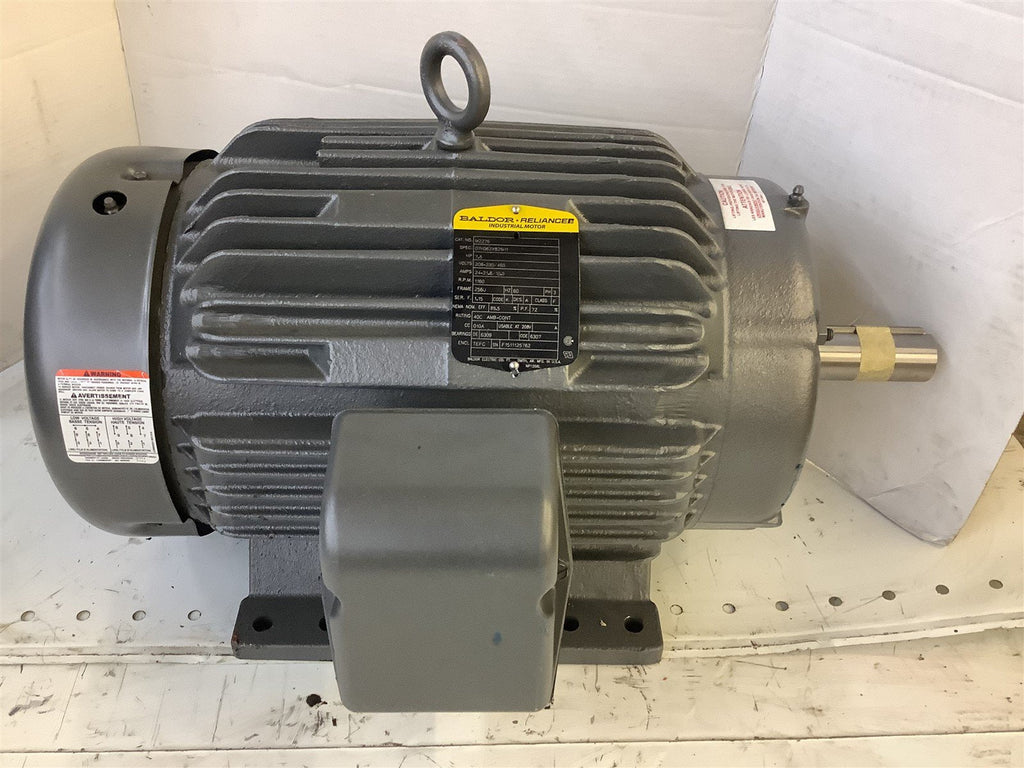 Baldor M2276 AC Motor 7.5HP 208-230/460V 1160RPM 256U-FR 3PH 60HZ TEFC ENCL