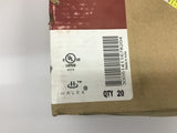 Halex ACC Conduit Hanger #2 (Lot of 5 Boxes Qty 20 per box)