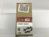 Halex ACC Conduit Hanger #2 (Lot of 5 Boxes Qty 20 per box)
