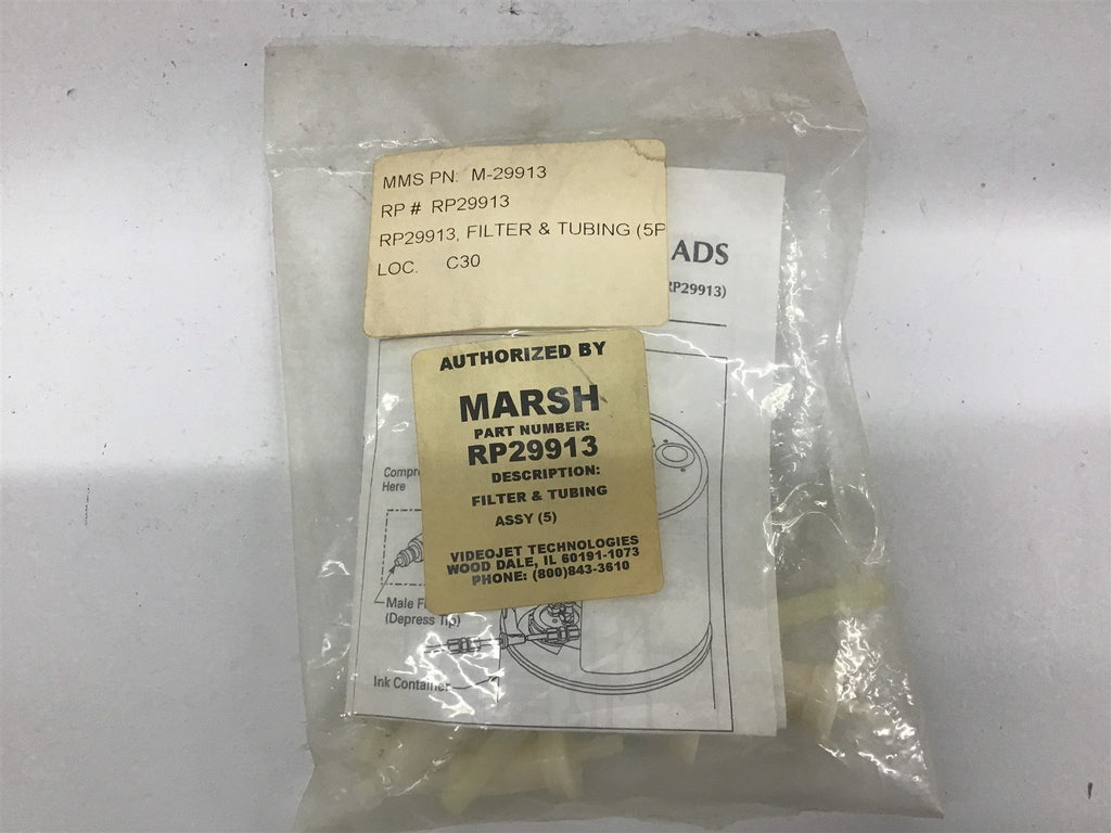 Marsh RP29913 Filter & Tubing Assy.