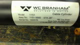 WC BRANHAM PNEUMATIC CABLE CYLINDER, 1151, 29" STROKE, ASSY# 1151-0000