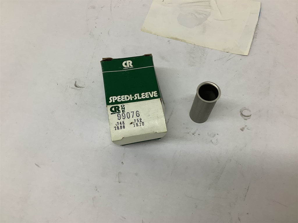 CR One 99076 Speedi Sleeve 3/4" ID x 2" L Shaft Repair Sleeve