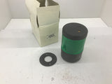 Telemecanique XVAL331 28075 Illuminated Green Stack Light Lot Of 5