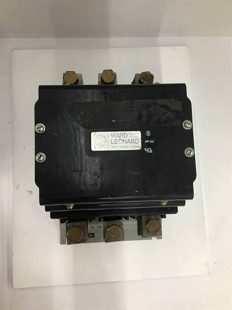 Ward Leonard 5DP5-21100 500 VDC 360 Amp Contactor