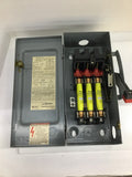 Square D H361 Safety Switch Single Throw Fusible 30AMP 600V
