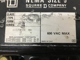 Square D 8502 SGO 2S1 Size 5 Starter 600 volts 480 volt Coil