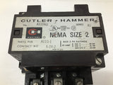 Cutler Hammer A11DN0 Nema Size 2 Starter 460 Volt 25 Hp 120 Volt Coil