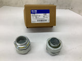 Eaton LT150 1-1/2" Straight Male Connector Box Of 2