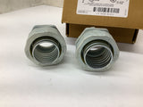 Eaton LT150 1-1/2" Straight Male Connector Box Of 2