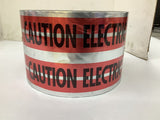 Empire 31-109 Detectable 6"x1000' "CAUTION ELECTRIC LINE BELOW" Warning Tape