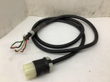 Hubbell HBL2733 30A 480V 4 Prong Receptacle/ 8' CCI SEOPRENE 12AWG 4/C SEOOW