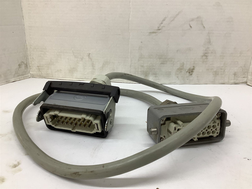 Harting 16A 400V 16Pin Plug And Receptacle 4'