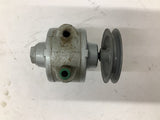Pneumatic Motor 1/4" Ports, 1/2" Shaft, 2 Mounting Holes