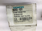 Siemens 3SB03-KER Extended Red Pushlock Twist Release