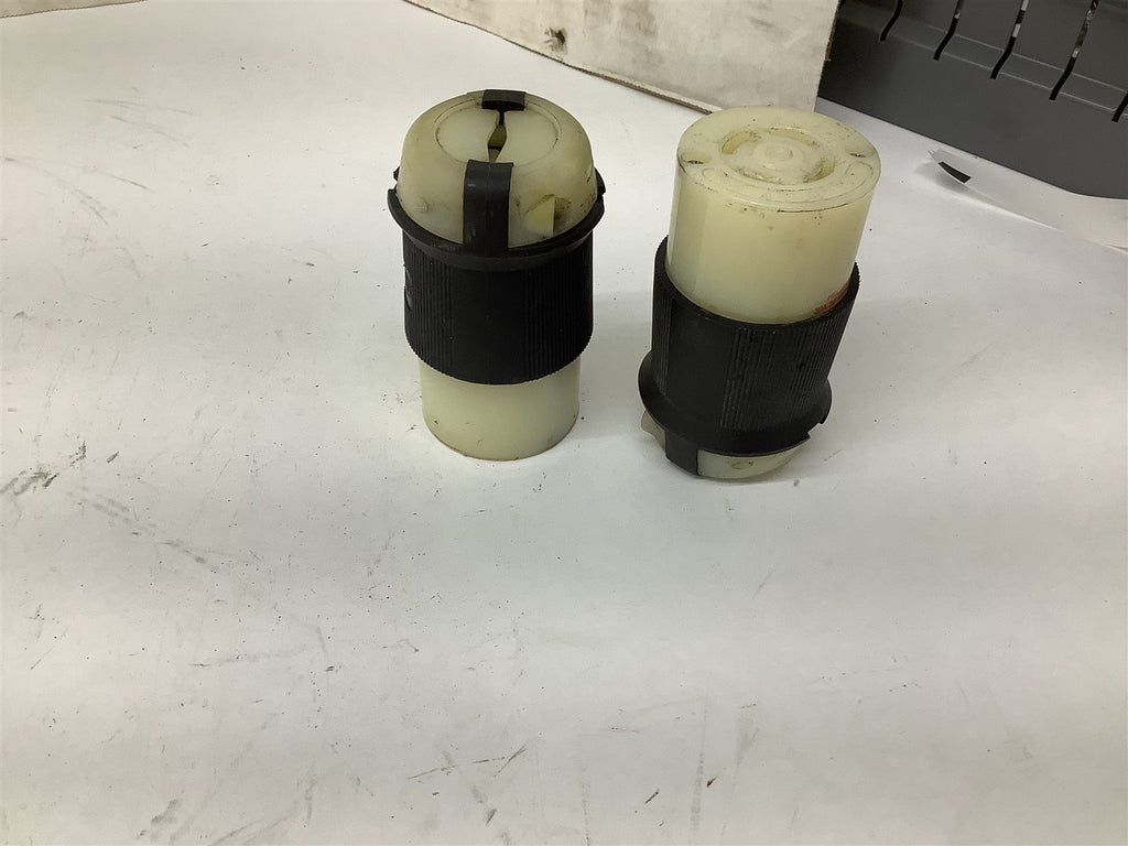 Hubbell HBL2733 4 Prong Receptacle Lot Of 2 30 A 480 VAC