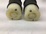 Hubbell HBL2733 4 Prong Receptacle Lot Of 2 30 A 480 VAC