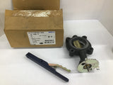 Nibco NLG100F Lug Style Butterfly Valve 3" Ductile Iron