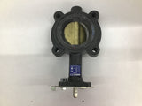 Nibco NLG100F Lug Style Butterfly Valve 3" Ductile Iron