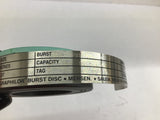 Graphilor Burst Disc Series 3 Size 1.5" Burst 15 PSIG