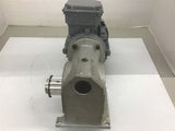 Carl Rehfuss Albstadt SM031WG63L4 .18 KW Gearmotor 230/400 V RPM 1370