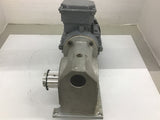 Carl Rehfuss Albstadt SM031WG63L4 .18 KW Gearmotor 230/400 V RPM 1370