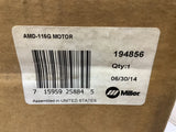 Miller AMD-115G Motor 5076-011 115VDC 1.5Amps