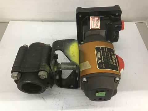 Flowserve 10E 39 WZ Pneumatic Actuator Series 39 120A 120PSI 270 IN. LBS.