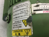 Nachi TWF4715BF Cage Induction Motor 0.75KW 220V 1710MIN 4P 3PH 60HZ
