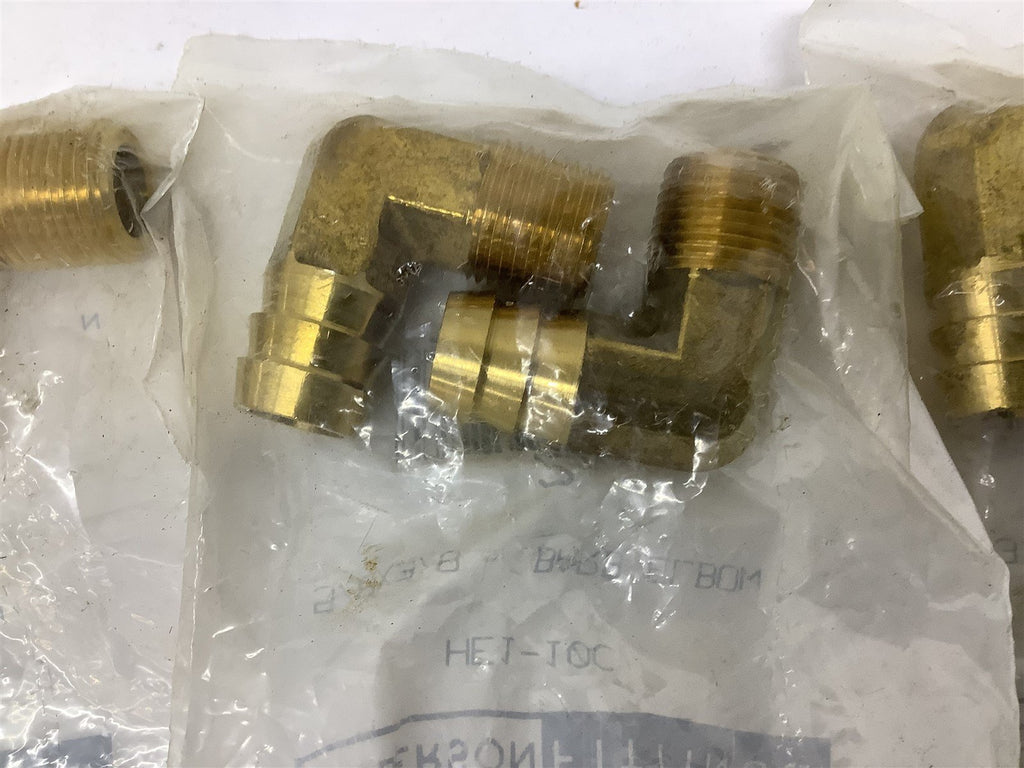 Anderson HE1-10C Barb Elbow Lot Of 4