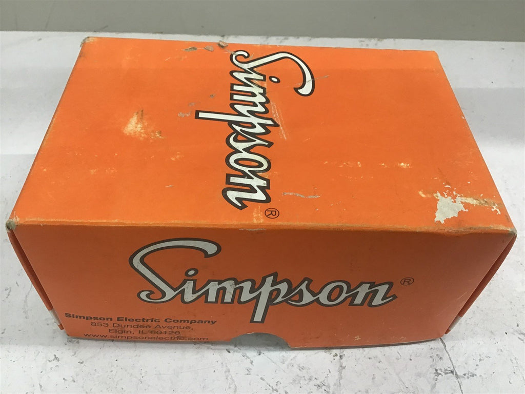 Simpson Electric 2865 Digital Meter