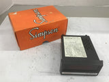 Simpson Electric 2865 Digital Meter