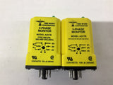 Time Mark 3 Phase Monitor A257B Time Relay Lot Of 2