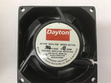 Dayton 5C115A 30CFM Axial Fan 2900 RPM 0.125 AMPS 10.5 Watts 120 V 50/60 HZ