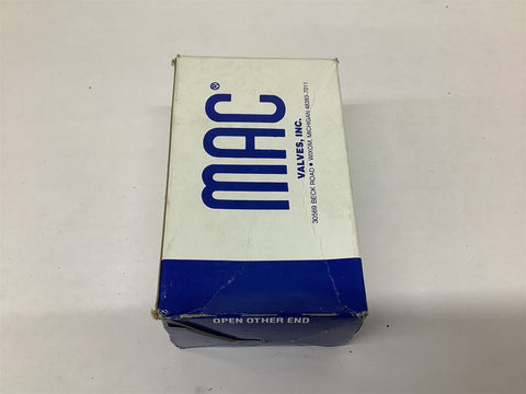 MAC 82A-EC-000-TM-DFFP-1DA Solenoid Valve 150 PSI 24 VDC 2.4W