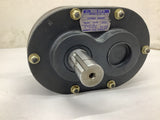 Hub City Model 22 1/1 -R Inline 24mm OD In Shaft 30-1/2mm OD Out Gear Reducer