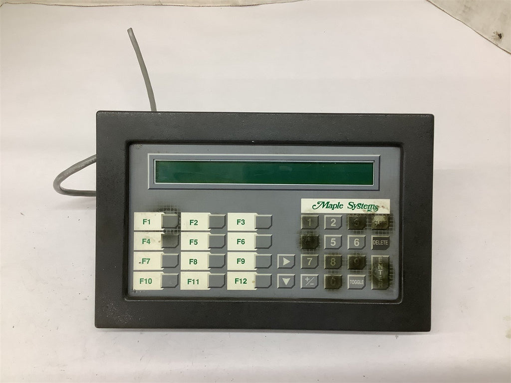 Maple Springs MAP320B -240B Display Panel 1' Cable 8-30 VDC