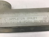 Appleton Unilet 2 1/2 " LB Form 35/85