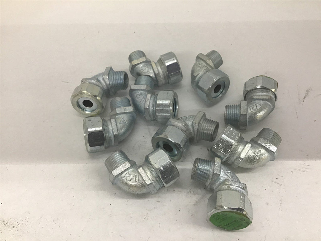 Appleton Electric CG90-2550S Cord Grip Cable Diameter Range .250-.375 Lot Of 10