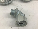 Appleton Electric CG90-2550S Cord Grip Cable Diameter Range .250-.375 Lot Of 10