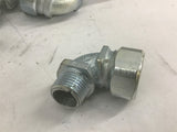 Appleton Electric CG90-2550S Cord Grip Cable Diameter Range .250-.375 Lot Of 10