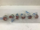 Allen Bradley Push Buttons Lot Of 9 Misc. Buttons