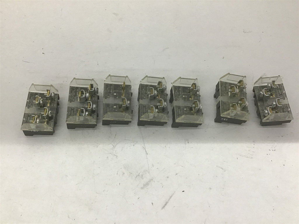 Allen Bradley 800TXA Series D Contact Block Lot Of 6