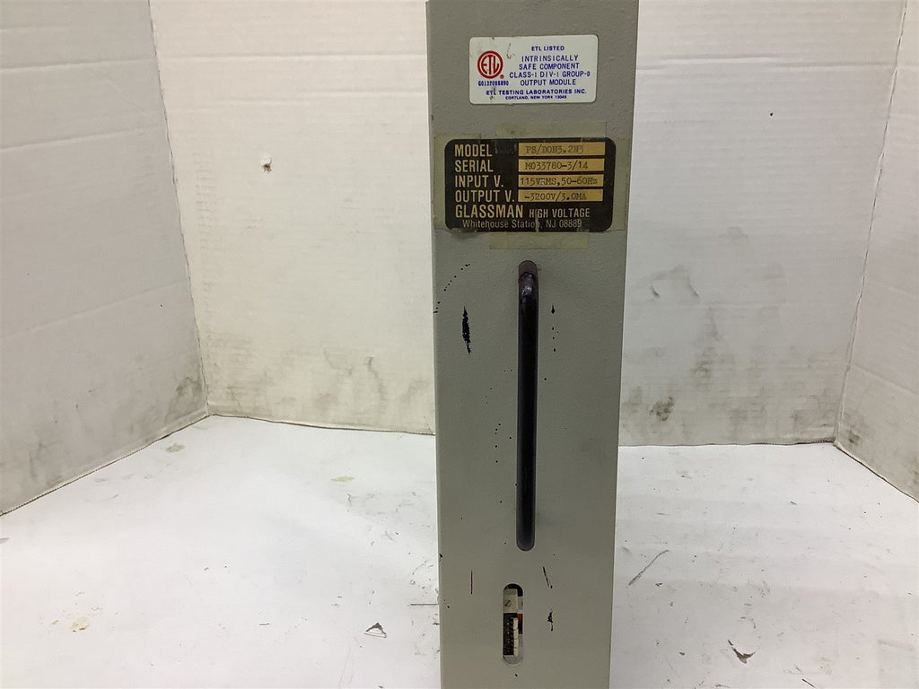 Glassman PS/DON3.2N3 M040990-9 Output Module Input V. 115VRMS 50-60HZ