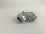 T&B Fittings 5251AL 3/8" Liquidtight Flexible Conduit Connector Lot Of 22