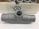 Appleton TB100-M Unilet 1" TB Form 35/85 Lot Of 5