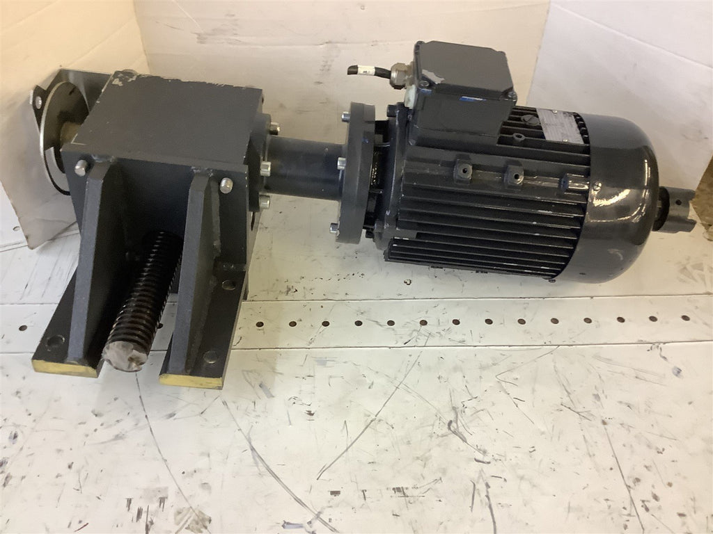 United V174784 AC Gear Motor 1.3KW 400/480V 860RPM 60HZ TEFC